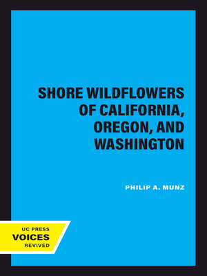 cover image of Shore Wildflowers of California, Oregon, and Washington